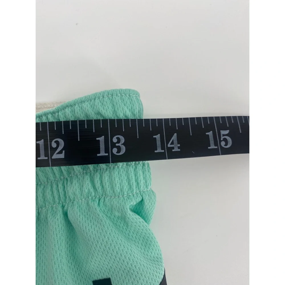 Jordan Basketball Shorts Large White Teal Excellent Dri-FIT Twenty Three Graphic
